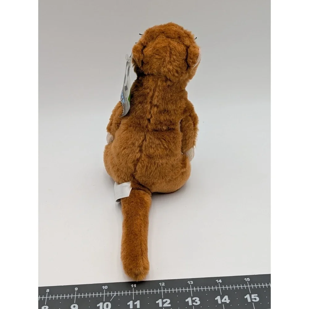 Fiesta World Wildlife Meerkat Plush 7 Inch Brown Stuffed Animal‎ Toy